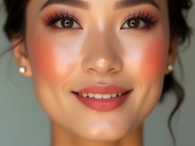 Close-up pengantin dengan kulit berseri, solekan 'glowing' dan tiara halus yang menonjolkan seri wajah.