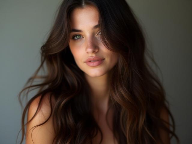 Gaya Rambut Berlapisan Panjang