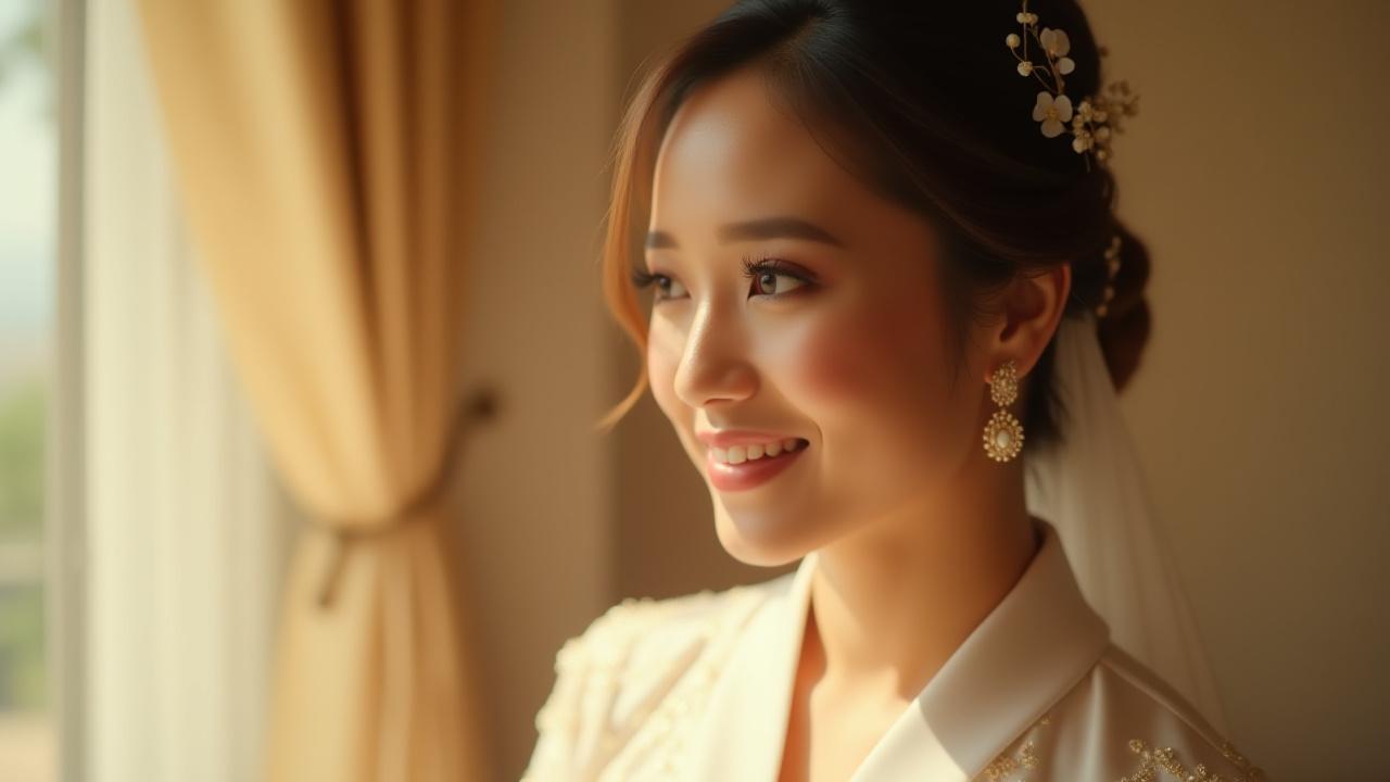 Solekan pengantin yang sempurna dari jurusolek Teroka Seri